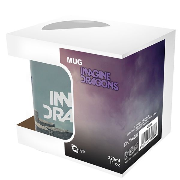 IMAGINE DRAGONS - Night Visions - subli - Mug - 320 ml. Now available online in UAE