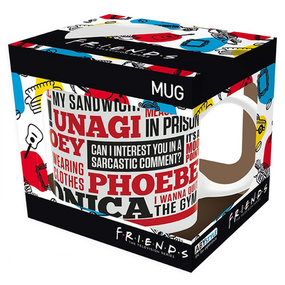 أصدقاء - اقتباسات - طباعة حرارية - كوب - 320 مل