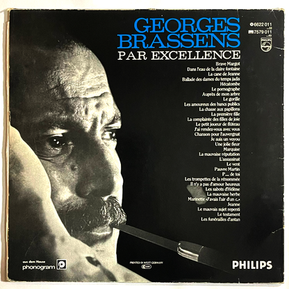 Georges Brassens - Par Excellence! - 2LP  (Used Vinyl)