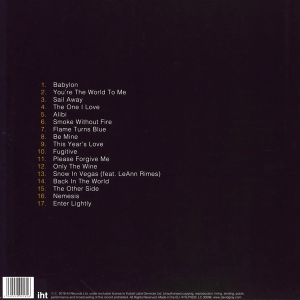 David Gray - The Best Of  - 2LP