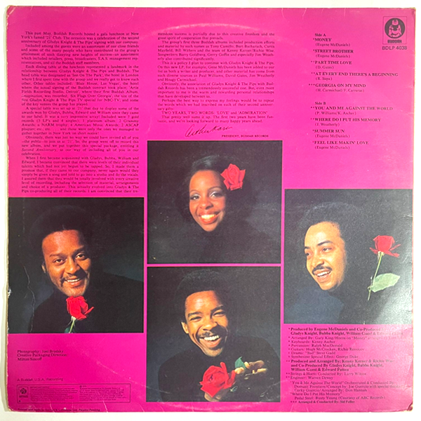 Gladys Knight And The Pips - 2nd Anniversary - LP  (Used Vinyl)