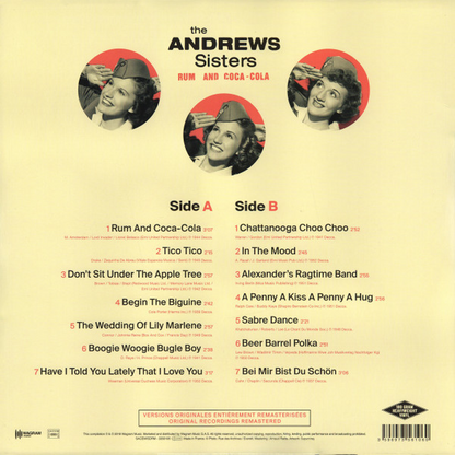 The Andrews Sisters – Rum And Coca-Cola - LP