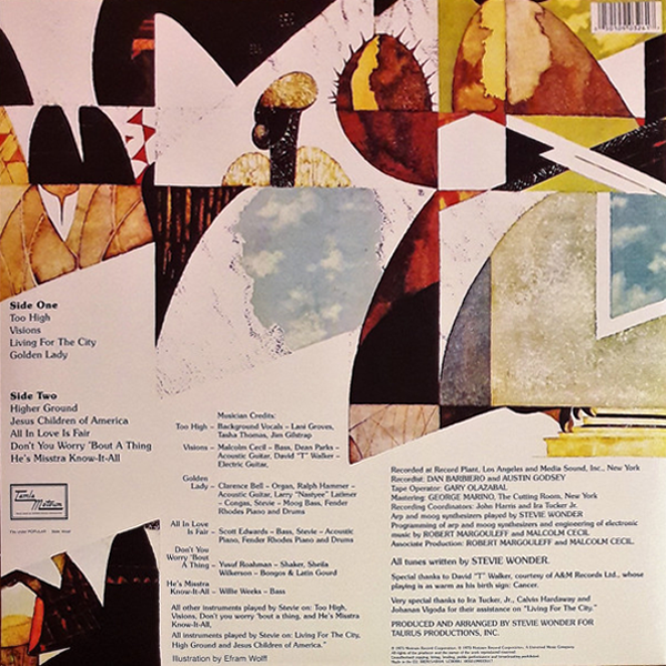 Stevie Wonder - Innervisions- LP
