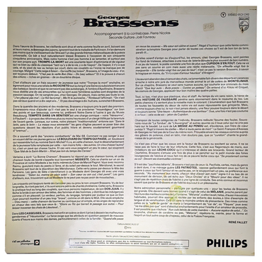 Georges Brassens - Nouvelles Chansons - LP  (Used Vinyl)