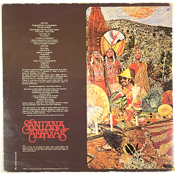Santana - Abraxas - LP  (Used Vinyl)