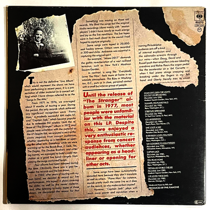 Billy Joel - Songs In The Attic - LP  (Used Vinyl)
