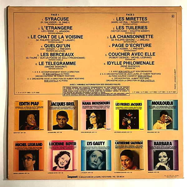 Yves Montand - Yves Montand - LP  (Used Vinyl)