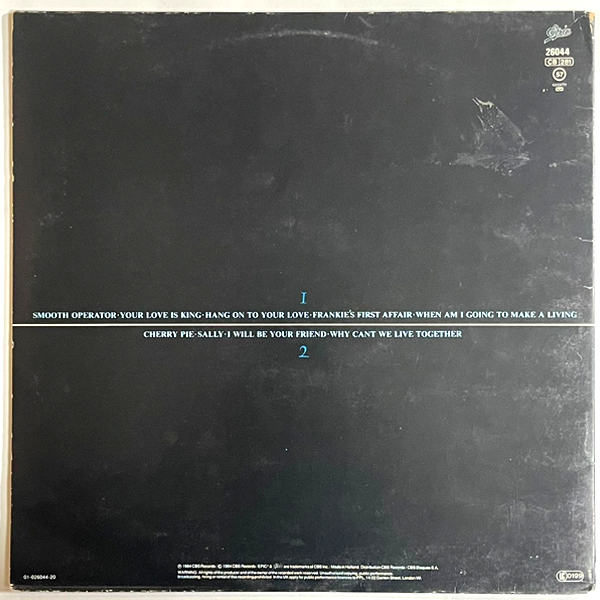 سادي - دايموند لايف - ألبوم - (فينيل مستعمل)