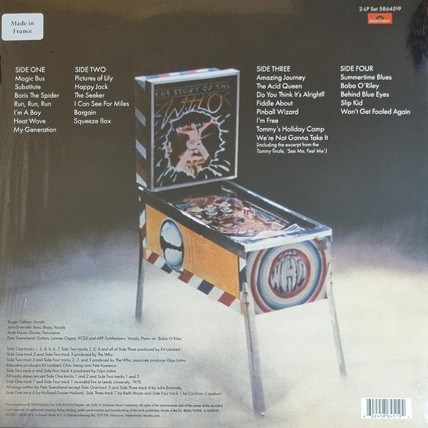 Who - The Story Of The Who (RSD 2024 Exclusive Limited Edition Pink/Blue Vinyl) - 2LP