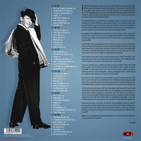 Frank Sinatra - Swings  (Electric Blue Vinyl) 