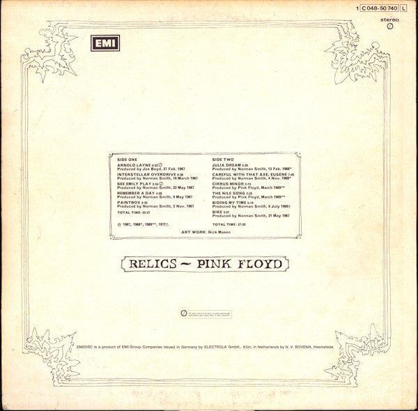 بينك فلويد - ريليكس - ألبوم (فينيل مستعمل)