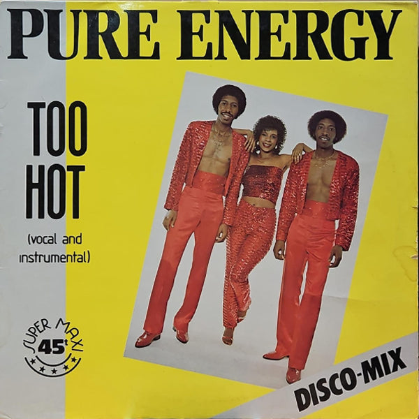 Pure Energy - Too Hot - 12" (Used Vinyl)