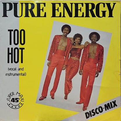 Pure Energy - Too Hot - 12" (Used Vinyl)