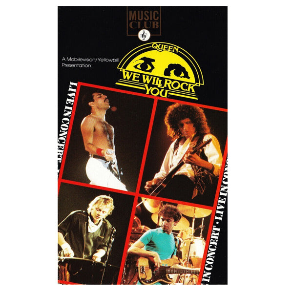 Queen - We Will Rock You - VHS (Pre Owned)