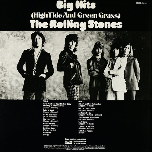 Rolling Stones  -  Big Hits - LP (Used Vinyl)