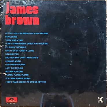 James Brown - Sex Machine (Recorded Live At Home In Augusta, Georgia With His Bad Self) (Gatefold) - LP (Used Vinyl)