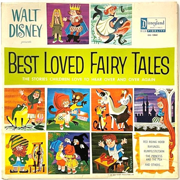 Rica Moore - Walt Disney Presents Best Loved Fairy Tales - LP (Used VInyl)