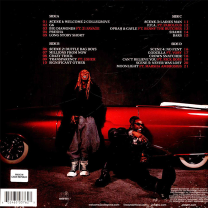 Lil Wayne & 2 Chainz - Welcome 2 Collegrove (RSD 2024 Exclusive - Limited to 3000 Units) - 2LP