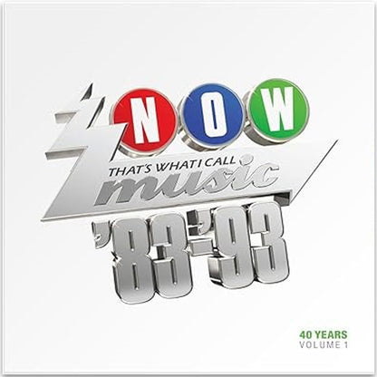 Various Artist -  NOW That's What I Call 40 Years: Volume 1 - 1983-1993 (Limited Edition White Vinyl) - 3LP
