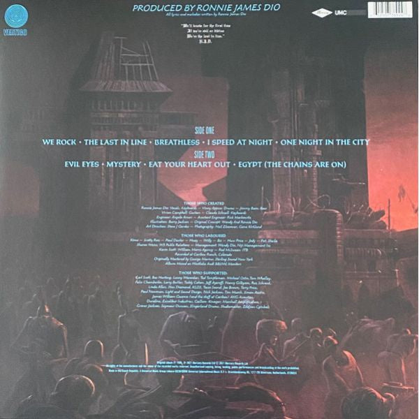 Dio -  The Last In Line - LP