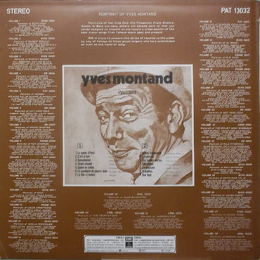Yves Montand – Portrait Of Yves Montand -  LP (Used Vinyl)