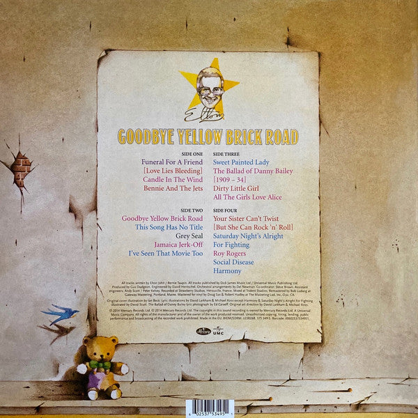 إلتون جون - وداعاً يا طريق الطوب الأصفر - ألبوم مزدوج