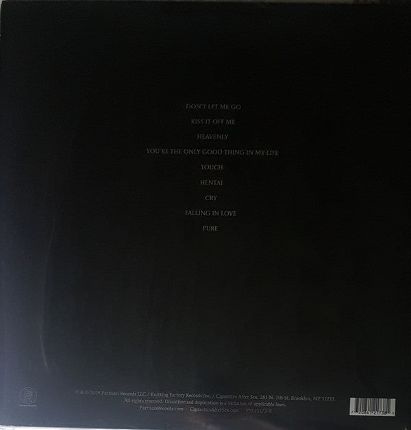 Cigarettes After Sex - Cry - LP. Shop now online in UAE