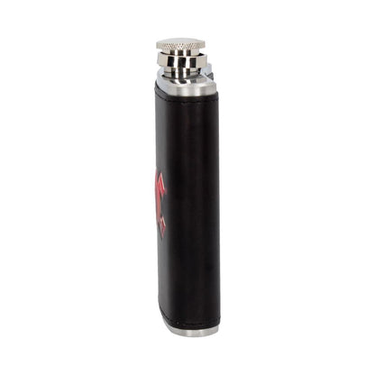 Nemesis Now AC/DC Logo Design Black 207 ml PU/Stainless Steel Hip Flask