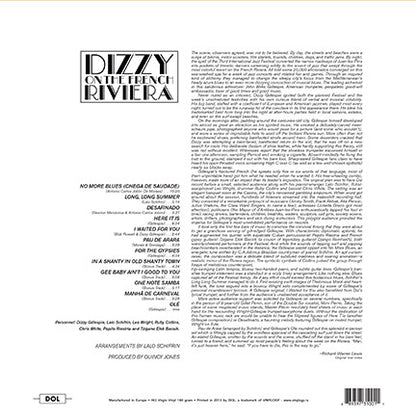 Dizzy Gillespie - Dizzy On The French Riviera - LP