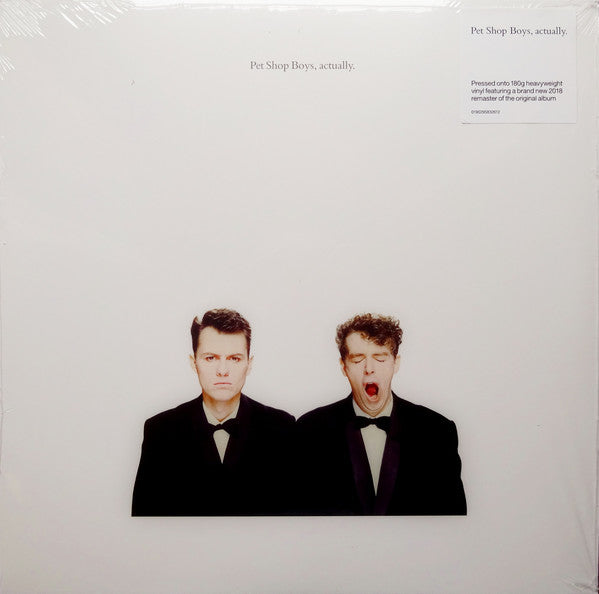 Pet Shop Boys Actually Vinyl LP online LP