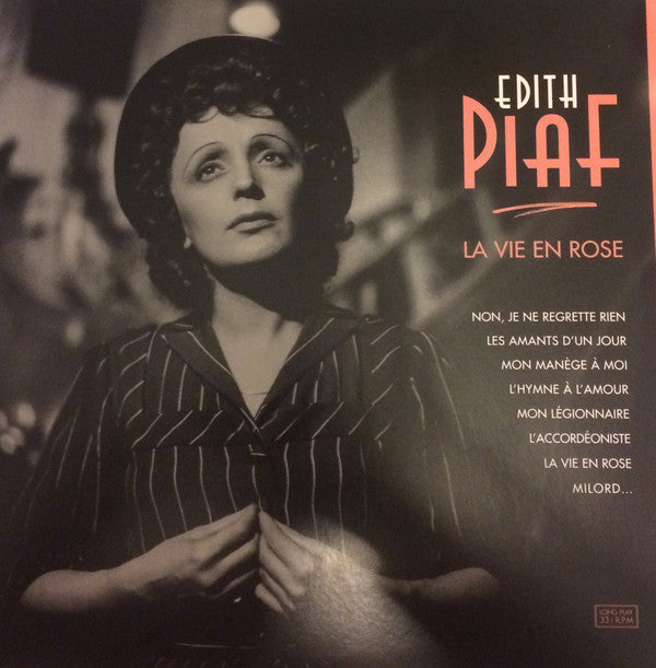 إديث بياف - La Vie En Rose - LP