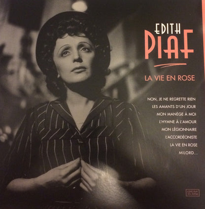إديث بياف - La Vie En Rose - LP
