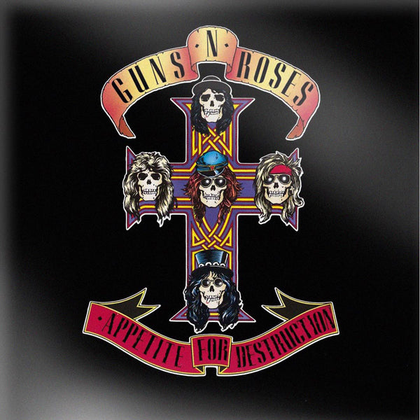 ألبوم Guns N' Roses (Appetite for Destruction) ثلاثي الأبعاد من الفينيل