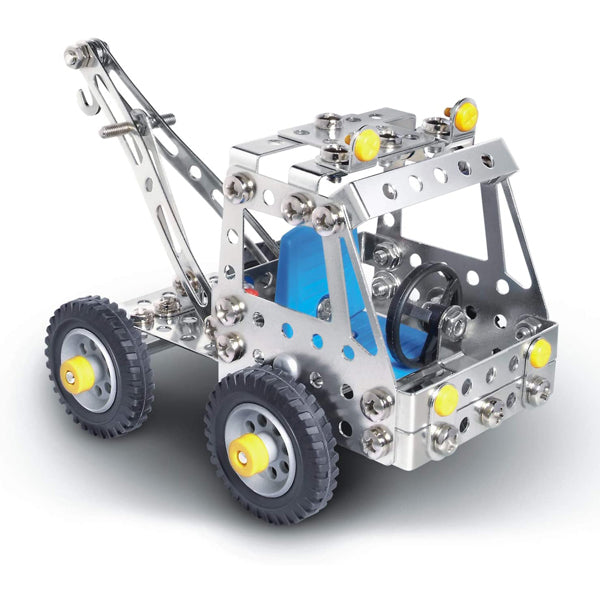 eitech Construction Junior Set 3 Truck Kit 195 Pieces Metal Building Kit