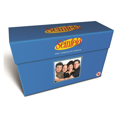 مجموعة أقراص DVD الكاملة من مسلسل ساينفيلد، المواسم من 1 إلى 9، 33 قرصًا