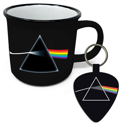Pink Floyd (Dark Side Of The Moon)  Campfire Mug and Keychain Set