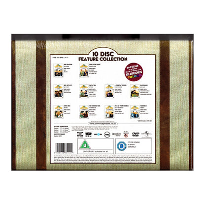 مجموعة أفلام لوريل وهاردي الروائية، صندوق أقراص DVD مكون من 10 أقراص