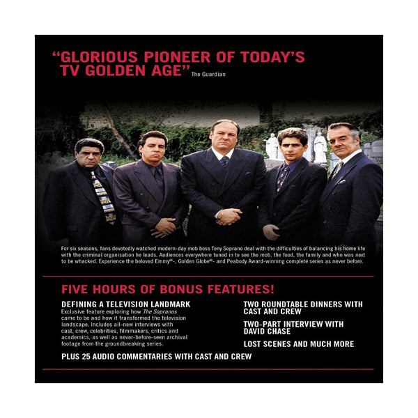 The Sopranos Seasons 1-6 The Complete Series 28 Disc Blu-ray Box Set. Shop now online music store dubai