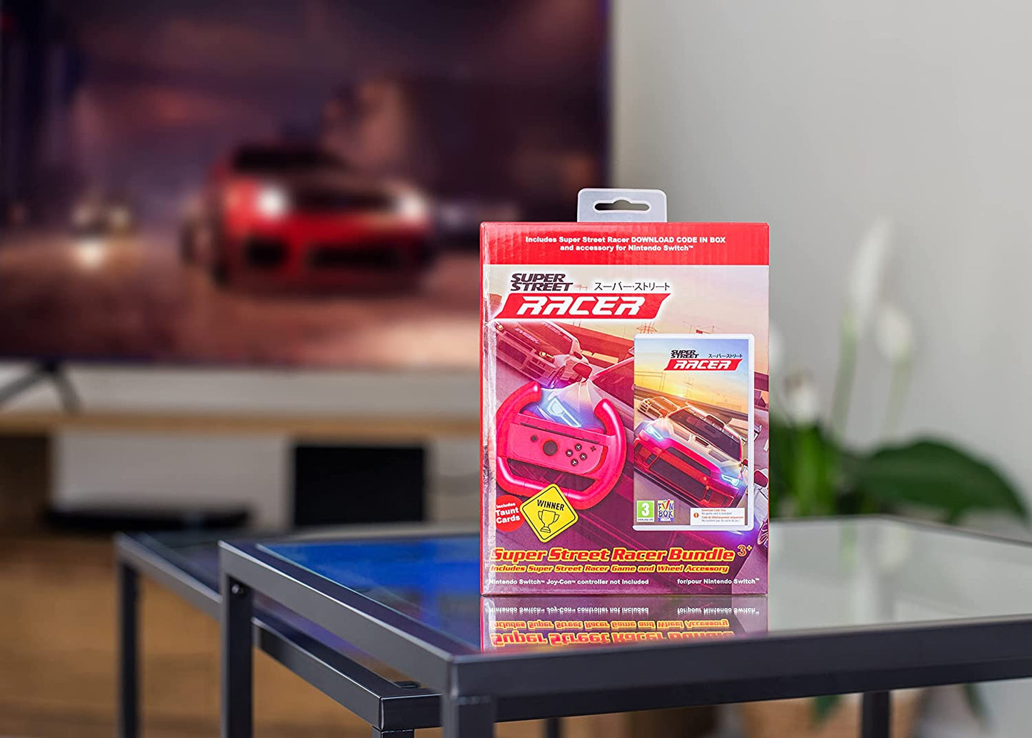 Super Street Racer Bundle + Wheel Accessory (Switch)