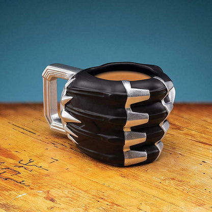 Black Panther Claw Shaped Ceramic Mug