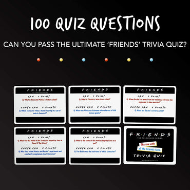 F.R.I.E.N.D.S. 50 pieces Trivia Quiz Cards