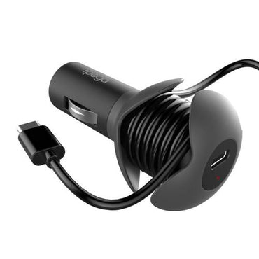 iPega : PG-SW057 USB-C Fast Car Charger with Cable Winder for Nintendo Switch/Smartphones/Tablets