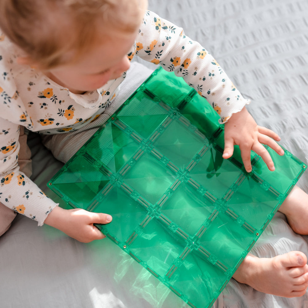 Connetix Base Plate Pack 2 Piece Set Magnetic Tiles