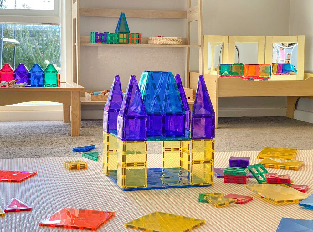 Connetix Base Plate Pack 2 Piece Set Magnetic Tiles