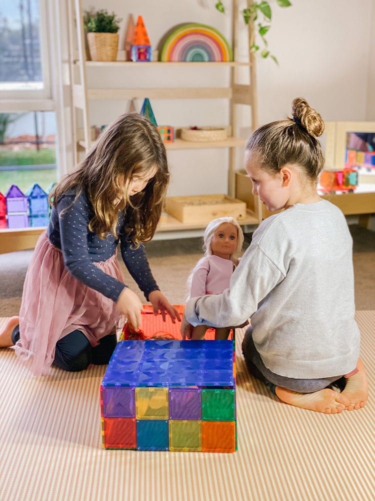 Connetix Base Plate Pack 2 Piece Set Magnetic Tiles