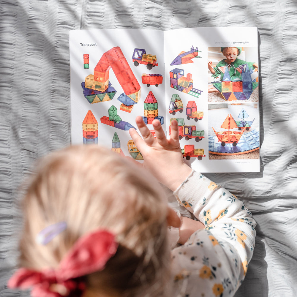 Connetix Expansion Pack 40 Piece Set Magnetic Tiles