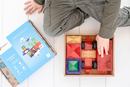 Connetix Motion Pack 24 Piece Set Magnetic Tiles