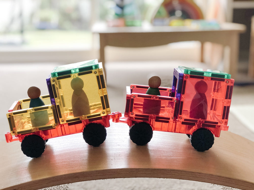 Connetix Motion Pack 24 Piece Set Magnetic Tiles