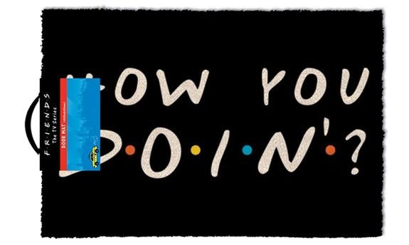F.R.I.E.N.D.S. - 'How You Doin'?' Doormat | Buy Doormat online Dubai