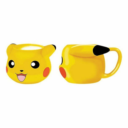 Pokemon Pikachu Licensed Yellow 320 ml Ceramic 3D Mug